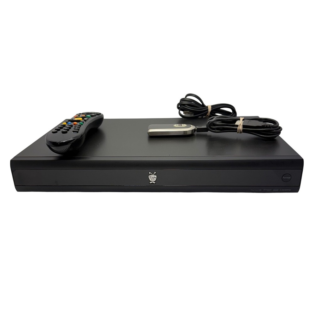 TiVo Premiere Series‎ 4 TCD746320 DVR Black HD Digital Video Recorder Bundle